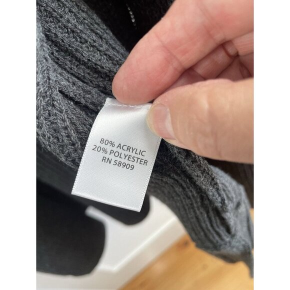 Westbound Grey Long Sleeveless Women's Cardigan with Pockets Size 2X NWT - Picture 4 of 8